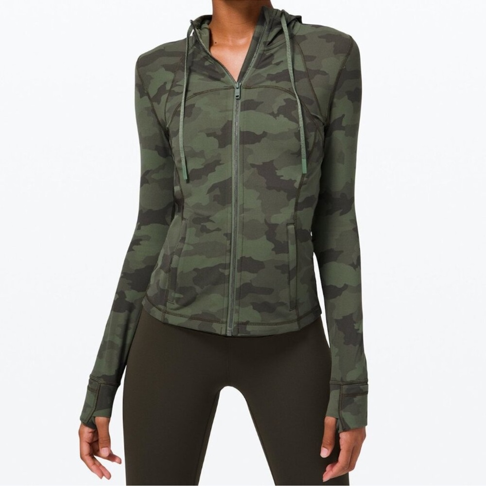 Lululemon camo align define jacket
